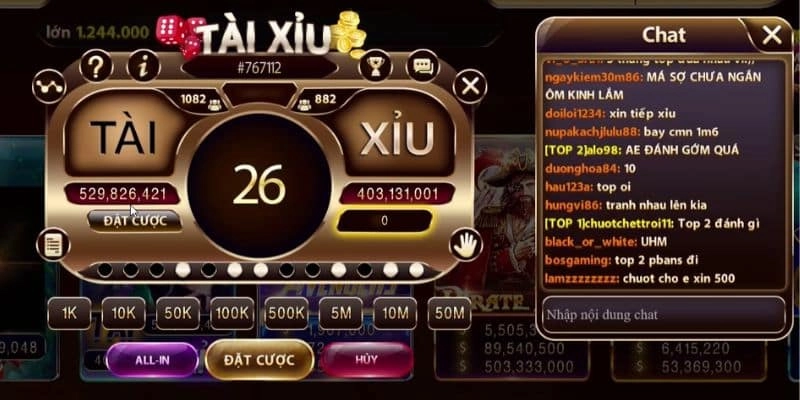 cầu bệt tài xỉu